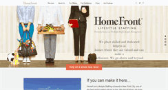 Desktop Screenshot of homefrontstaffing.com